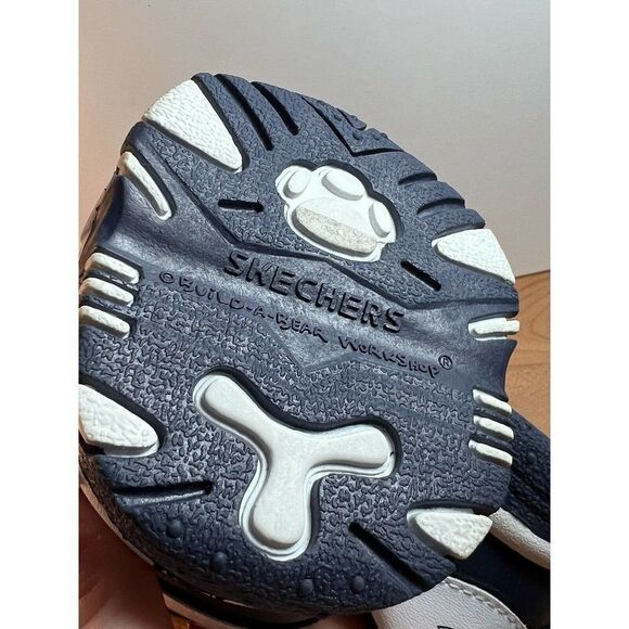 Build A Bear BAB Skechers Sneakers Shoes BAB Accessories Blue/White - Picture 7 of 7
